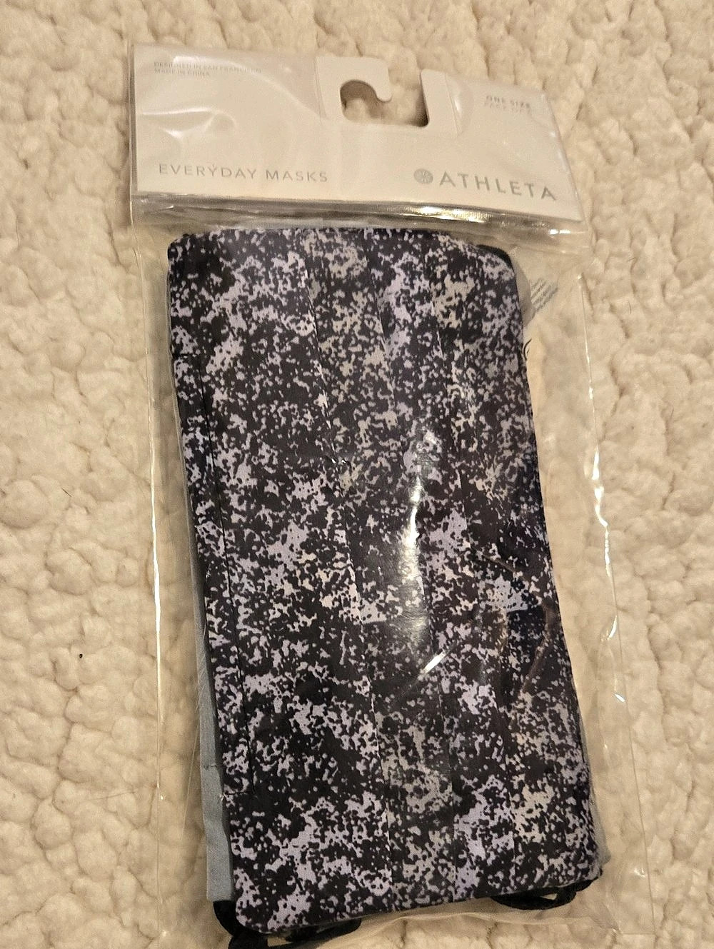 Athleta Everyday Masks 5-Pack Gray & Black